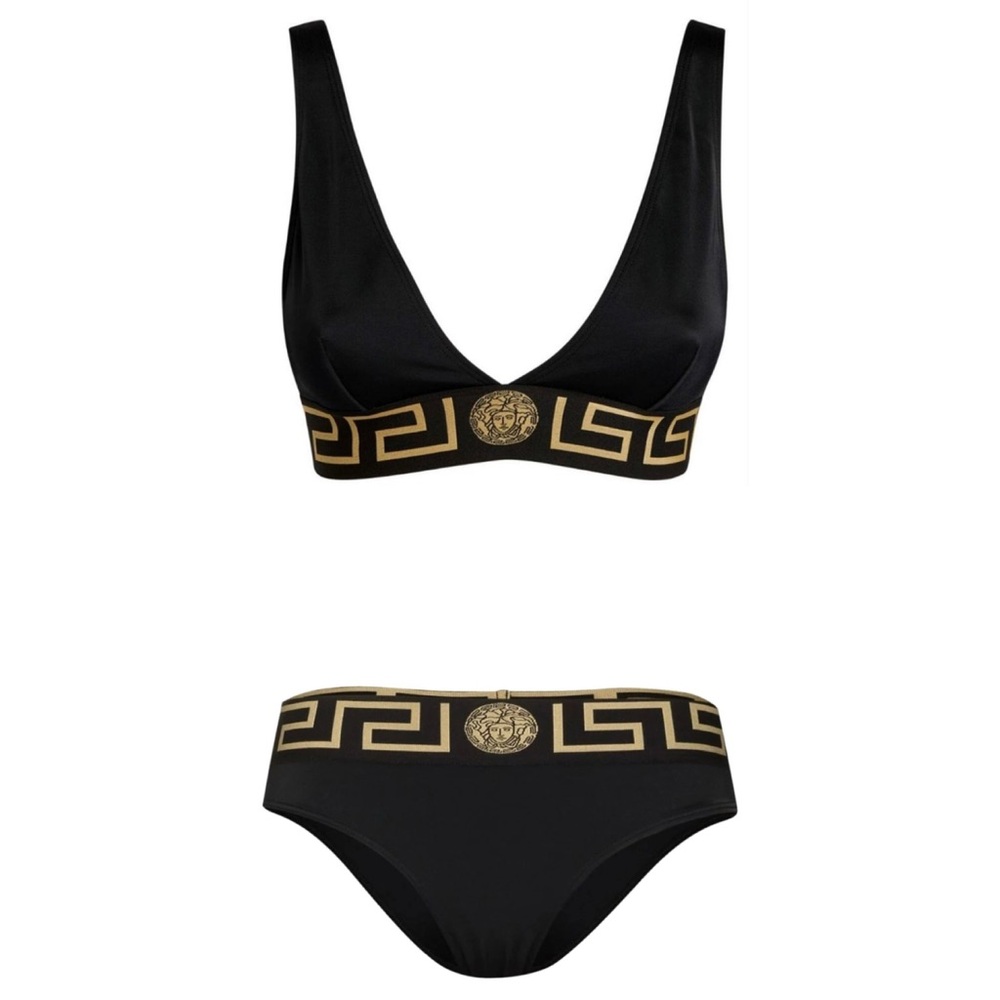 VERSACE Medusa Greca bikini set swim beach wear